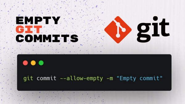 How to Push Empty Git Commits